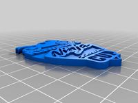 Kawa ninja ZX-6R Key holder by cercopitecudo