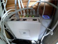 Holder for Ubiquiti UniFi USG by wordblind