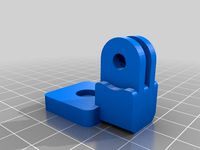 Microsoft Lifecam Cinema GoPro-compatible mount by goodwid