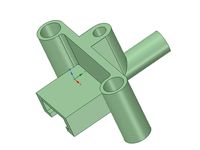 TBS Source One R-XSR and VTX Mount by XxskeletorxX