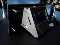 LCD Case with USB for HyperCube Evolution Electronics Enclosure by constantin33