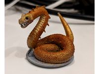 Gloomhaven Monster: Giant Viper by VirtuallyJason