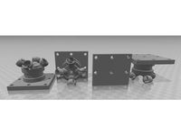 Popcorn ball-joint square mount by Telos954