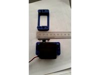Soporte Lateral Servo S3003 by nodoingenieria
