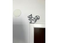 Geometric Squirrel Wall Sculpture by simme337
