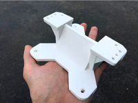 Reinforced benq EX3501R / XR3501 Vesa Mount adapter by amoose136