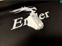 Ender 3 Stock Part Cooler Fan Shroud by zuberio