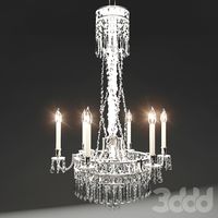 Grand 32" Round Paulina Crystal Chandelier