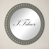 зеркало круглое "Пирамид" IFdecor