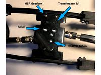 Skidplate SCX10 for various Transmissions by domi1974