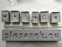 Alphabet molds a–z. Build your own fridge messages by Movil