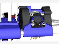 Anet A6 - E3D X Carriage by NevG