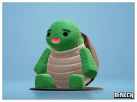 Cute Turtle  by Malek_