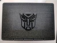 Secret Transformer Box - Autobot Logo by mrflib