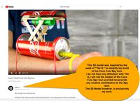 Coke Can Spy Gun Frame by MakerMarc