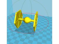 Simple Tie Fighter  by Hillardc