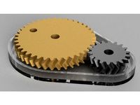 Double helical gear Toy by Hoshiimiki