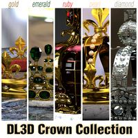 Collection - 5 Crowns3d model
