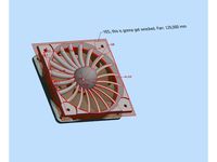 120MM FAN STATIC PRESSURE COVER by Helgepower