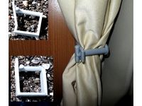 Curtain holder (for camper van) by r_kopka