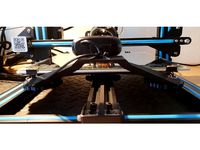 CR-10 Logitech 720 mount with ziptie anchors by CalsCustoms