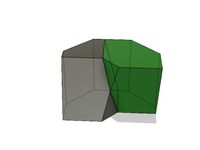 Scutoid, tessellating by JohnPep