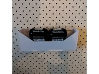 Pegboard tray with pegs (variable/adjustable peg pitch) by exem