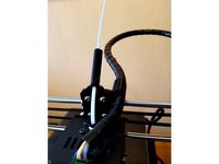 Anycubic i3 mega Hotend cable & bowden tube guide for high Z-height by DrOlivier