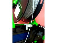 Anet A8 filament guide (above display) by zoparess