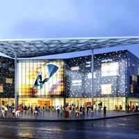 City shopping mall 0113d model
