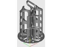 petri dish holder (for 33 petri dishes a 100mm) by NormalPeople