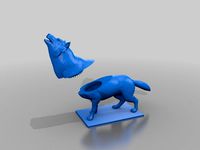 wolf reiber grinder - turn the wolfes neck, grind the herbs by Syzguru11