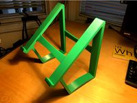 Tall MacBook Pro 16/17/18 Desk Stand by alexwhittemore