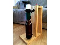 Counterpressure beer filler adapter Flip-top by Zhiniukas