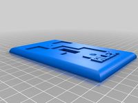 Minecraft Creeper light switch cover by RichardSimons