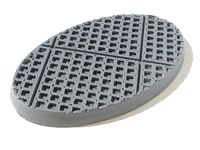 Square Grill Panel Miniature Figure Bases Set by Riphaeus
