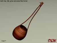Ektara3d model