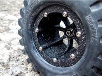 Beadlock rims for Tamiya 6636-5951 tyres / HPI Savage XS by krakow_marcin