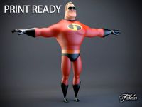 Mr. Incredible Printable3d model