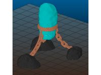 Floating Rock -  multi-material remix by jkavalik