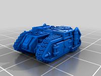 Epic Scale Aurox Armoured Transport by Mkhand_Industries