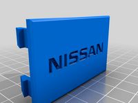 Nissan Power Mirror Switch Panel Blank  by andrewkrause