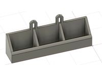 Three Remote Control Holder by Indramal