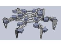 Bleuet Hexapod by donaldsimonet
