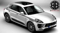 Porsche Macan Turbo 20153d model