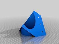 Corner bat excluder flange for 2" ABS pipe by bluecoast