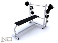 Exercise Equipment 023d model