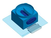 Candy / Nut Dispenser - for Planter's 2 lb Peanut Container by sefjqf