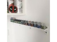 Citadel Paint Wall Shelf by Troez3D