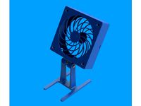 Tabletop Fan by Brisemuth